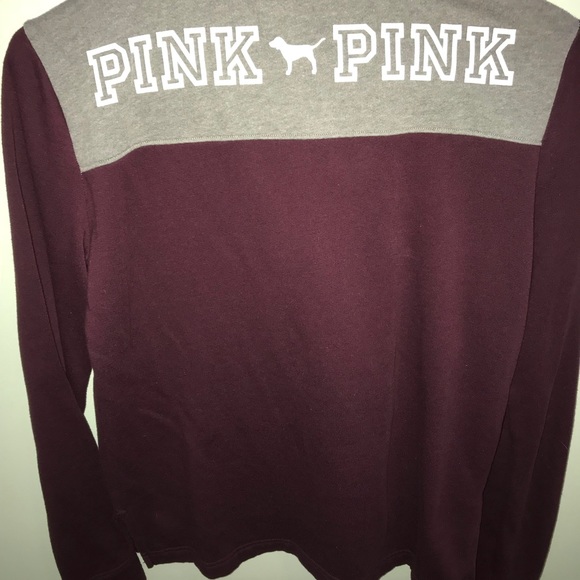 Pink quarter zip - Picture 2 of 3